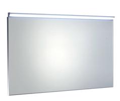 AQUALINE BORA zrcadlo s LED osvětlením a vypínačem 100x60cm, chrom AL716