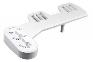 AQUALINE EASY CLEANING přídavný bidet na studenou a teplou vodu, polypropylen MT101