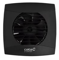 CATA UC-10 koupelnový ventilátor axiální, 8W, potrubí 100, černá 01256000