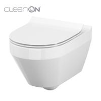 CERSANIT SET 906 WC CREA CO OVAL VČETNĚ SLIM SEDÁTKA DURAPLAST SOFTCLOSE/JEDNO TLAČÍTKO  S701-212