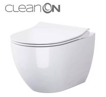 CERSANIT SET B246 závěsná mísa ZEN CLEAN ON včetně dur. sedátka SLIM S701-428