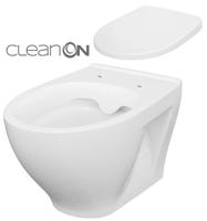 CERSANIT SET ZÁVĚSNÁ WC MÍSA MODUO CLEANON + WC SEDÁTKO  K701-262