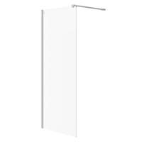 CERSANIT Sprchová zástěna WALK-IN MILLE 80X200, chrom, průhledné sklo S161-005