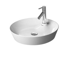 DURAVIT Cape Cod Umyvadlo na desku, průměr 48 cm, bez přepadu, s otvorem pro baterii, DuraCeram, bílá 2328480000