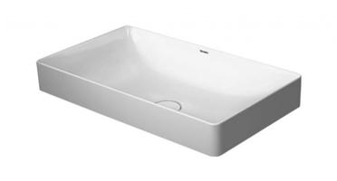 DURAVIT DuraSquare Umyvadlová mísa 60x34 cm, DuraCeram, alpská bílá 2355600000