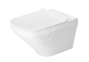 DURAVIT DuraStyle Závěsné WC, Rimless, WonderGliss, bílá 25510900001