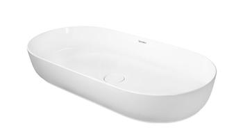 DURAVIT Luv Umyvadlo na desku, 800x400 mm, bez přepadu, bílá 0379800000