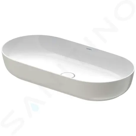 DURAVIT Luv Umyvadlo na desku, 800x400 mm, bez přepadu, bílá/matná šedá 0379802300