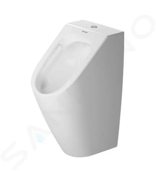 DURAVIT ME by Starck Pisoár, horní přívod vody, Rimless, s WonderGliss, alpská bílá 28153000001