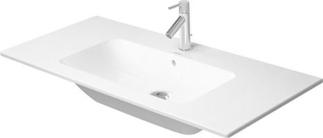 DURAVIT ME by Starck Umyvadlo nábytkové 1030x490 mm, s přepadem, s otvorem pro baterii, bílá 2336100000