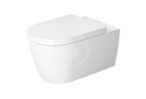 DURAVIT ME by Starck Závěsné WC se sedátkem SoftClose, Rimless, s WonderGliss, bílá 45290900A11