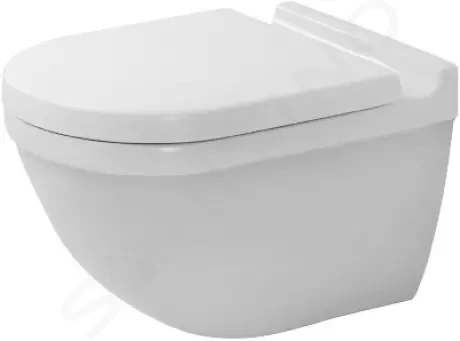 DURAVIT Starck 3 Závěsné WC, Rimless, bílá 2527090000