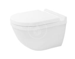 DURAVIT Starck 3 Závěsné WC se sedátkem SoftClose, bílá 42250900A1