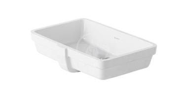 DURAVIT Vero Umyvadlo zápustné 485x315 mm, s přepadem, bílá 0330480000