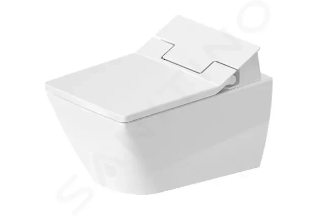 DURAVIT Viu Závěsné WC pro bidetové sedátko SensoWash, Rimless, DuraFix, bílá 2511590000