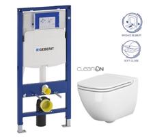 GEBERIT Duofix WC CERSANIT Caspia NEW + SEDÁTKO 111.300.00.5 CP1