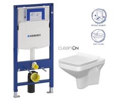 GEBERIT Duofix WC CERSANIT COMO NEW + SEDÁTKO 111.300.00.5 CO1