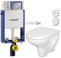 GEBERIT KOMBIFIX ECO, nádržka UP 320 bez tlačítka + WC CERSANIT ARTECO CLEANON + SEDÁTKO 110.302.00.5 AT1