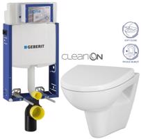 GEBERIT KOMBIFIX ECO, nádržka UP 320 bez tlačítka + WC CERSANIT CLEANON PARVA + SEDÁTKO 110.302.00.5 PA1