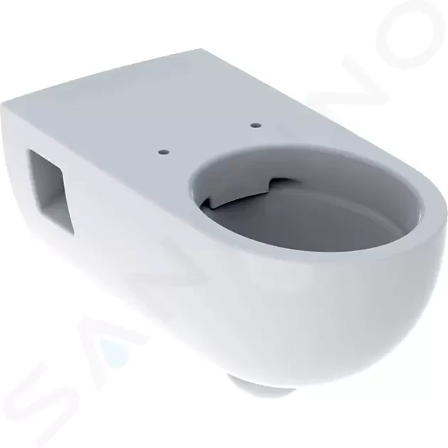 GEBERIT Selnova Závěsné WC, bezbariérové, Rimfree, bílá 500.693.01.2