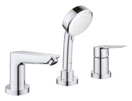 GROHE BauEdge Baterie na okraj vany, 3-otvorová instalace, chrom 2511710A