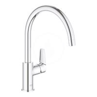 GROHE BauEdge Dřezová baterie, chrom 31367001