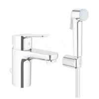 GROHE BauEdge Umyvadlová baterie s bidetovou sprškou, chrom 23757000