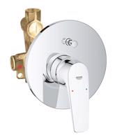 GROHE BauFlow Vanová baterie pod omítku, s tělesem, chrom 29113000