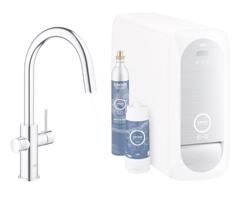 GROHE Blue Home Dřezová baterie Connected, s chladícím zařízením a filtrací, chrom 31541000