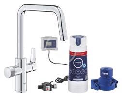 GROHE Blue Pure Set dřezové baterie Start s filtrací Ultrasafe, chrom 30594000