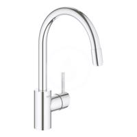 GROHE Concetto Dřezová baterie s výsuvnou sprškou, chrom 32663003