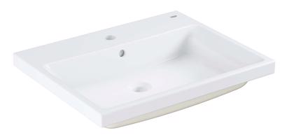 GROHE Cube Ceramic Umyvadlo zápustné, 61x49 cm, PureGuard, alpská bílá 3947900H