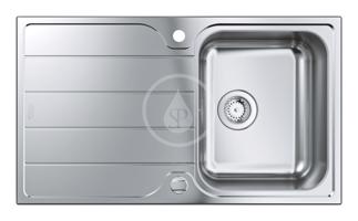 GROHE Dřezy Dřez K500, 860x500 mm, kartáčovaná nerez 31571SD1