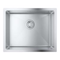 GROHE Dřezy Dřez K700U, 55x45 cm, kartáčovaná nerez 31574SD1