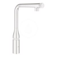 GROHE Essence SmartControl Dřezová baterie s výsuvnou koncovkou, SmartControl, supersteel 31615DC0