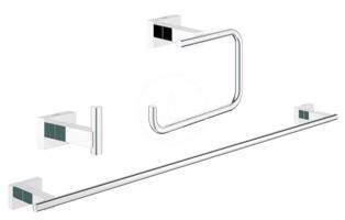 GROHE Essentials Cube Sada doplňků, chrom 40777001