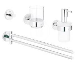 GROHE Essentials Sada doplňků do koupelny 4 v 1, chrom 40846001