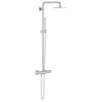 GROHE Euphoria Cube Sprchový set s termostatem, 15x15 cm, 1 proud, chrom 27932000