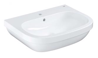 GROHE Euro Ceramic Umyvadlo s přepadem, 65x52 cm, alpská bílá 39323000