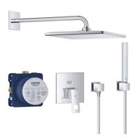 GROHE Eurocube Sprchový set s baterií pod omítku, 31 cm, chrom 25238000