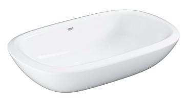 GROHE Eurostyle New Umyvadlo na desku 50x38 cm, bez přepadu, PureGuard, HyperClean, alpská bílá 39216000