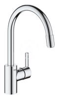 GROHE Feel Dřezová baterie s výsuvnou koncovkou, chrom 32671002