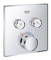 GROHE Grohtherm SmartControl Termostatická baterie pod omítku se 2 ventily, chrom 29124000