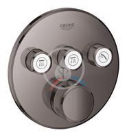 GROHE Grohtherm SmartControl Termostatická sprchová podomítková baterie, 3 ventily, Hard Graphite 29121A00