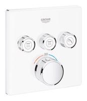 GROHE Grohtherm SmartControl Termostatická vanová baterie pod omítku se 3 ventily, měsíční bílá 29157LS0