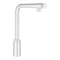 GROHE Minta SmartControl Dřezová baterie s výsuvnou koncovkou, SmartControl, supersteel 31613DC0