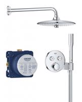 GROHE Precision SmartControl Sprchový set s termostatem pod omítku, průměr 26 cm, 3 proudy, chrom 34878000