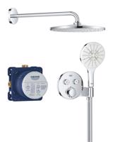 GROHE Precision SmartControl Sprchový set s termostatem pod omítku, průměr 31 cm, 3 proudy, chrom 34877000