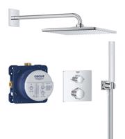 GROHE Precision Sprchový set s termostatem pod omítku, 31x31 cm, chrom 34881000