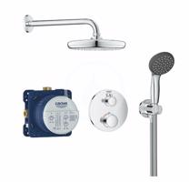 GROHE Precision Trend Sprchový set s termostatem pod omítku, 2 proudy, chrom 34733002